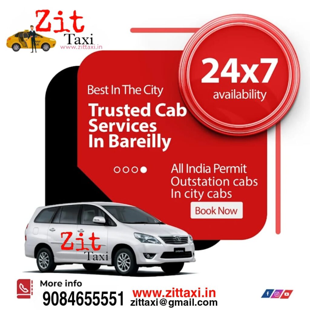 Bareilly Taxi Service Cab Booking